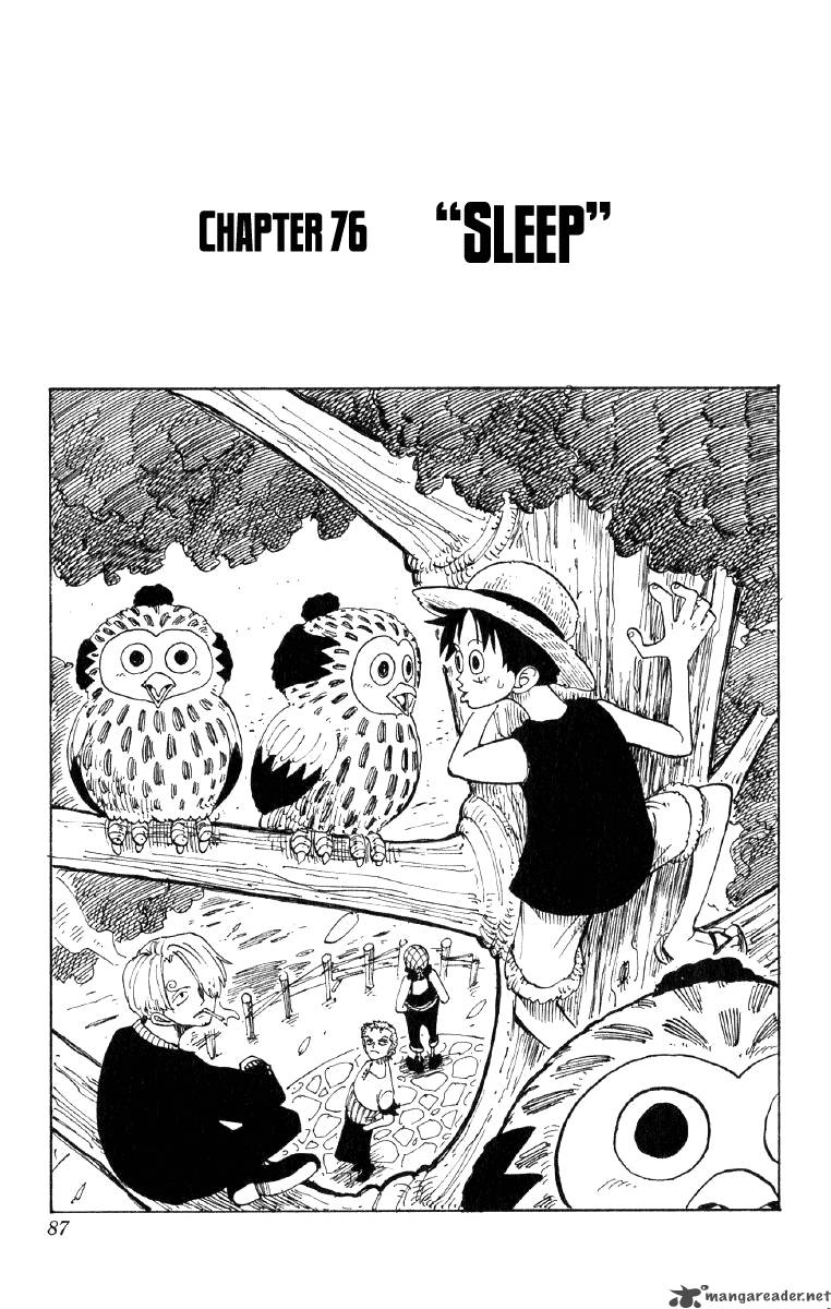 Chapter 76 - Im Gonna Sleep (Image 1)