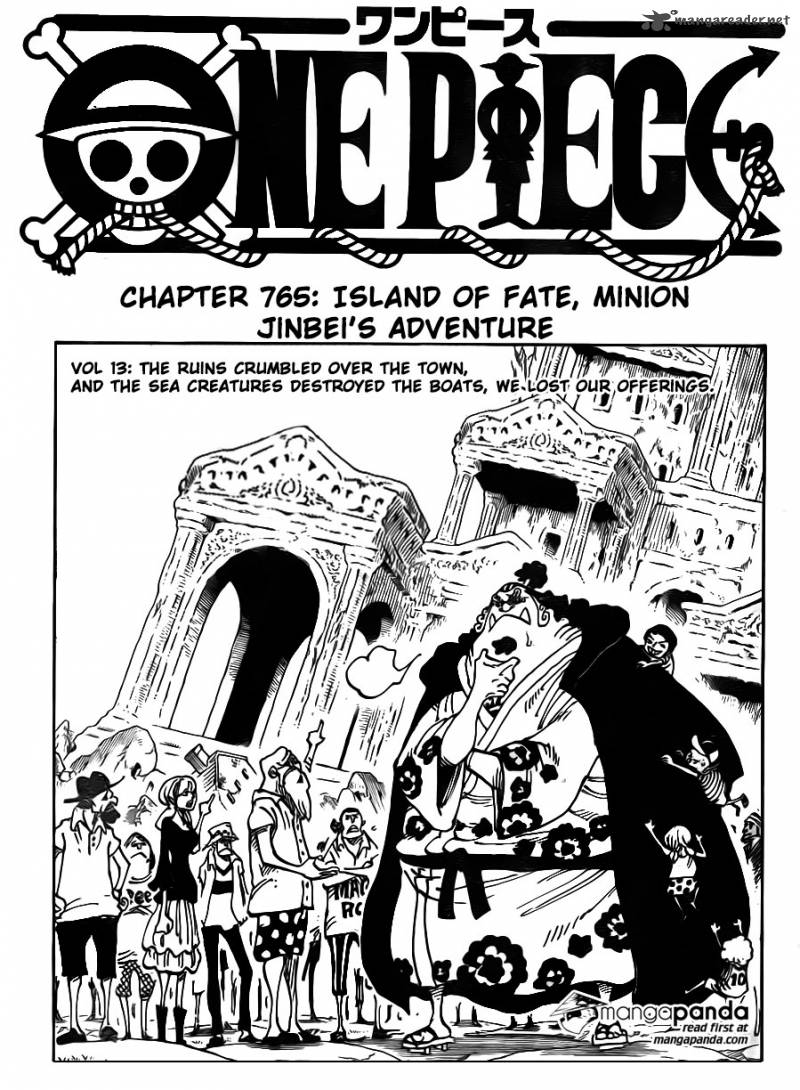 Chapter 765 - Island of Fate Minion (Image 1)
