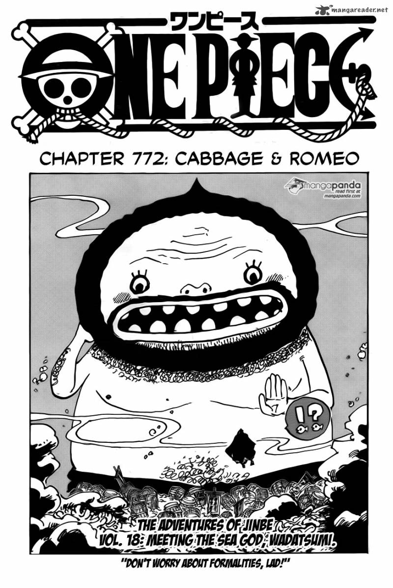 Chapter 772 - Cabbage  Romeo (Image 1)