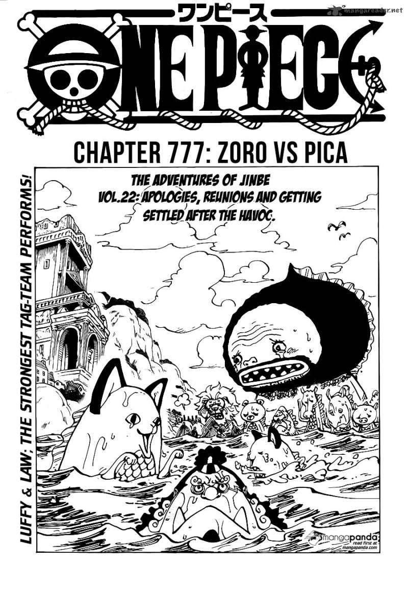 Chapter 777 - Zoro vs Pica (Image 1)