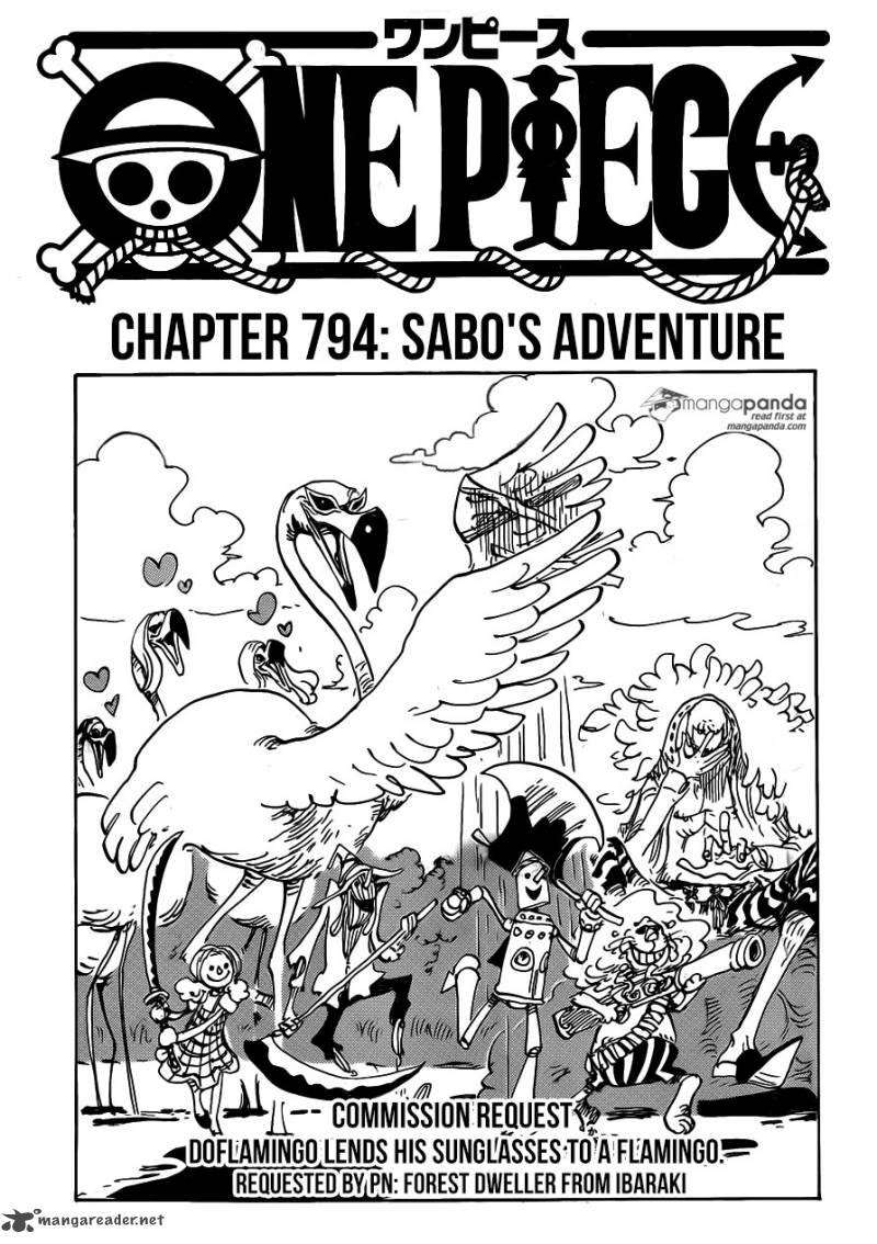 Chapter 794 - Sabo's Adventure Commission Request (Image 1)