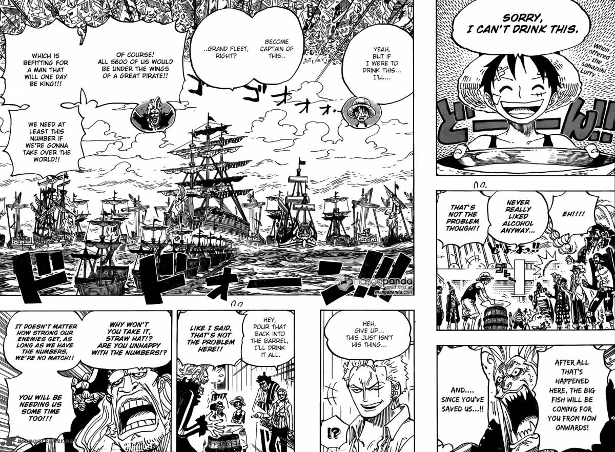 Chapter 800 - Exchanging Sakazukis (Image 2)