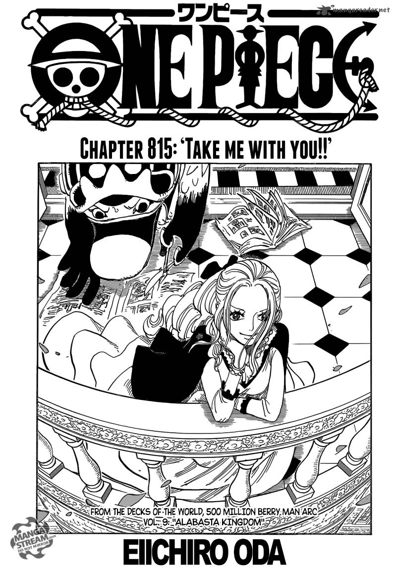 Chapter 815 - Take Me With You (Image 1)