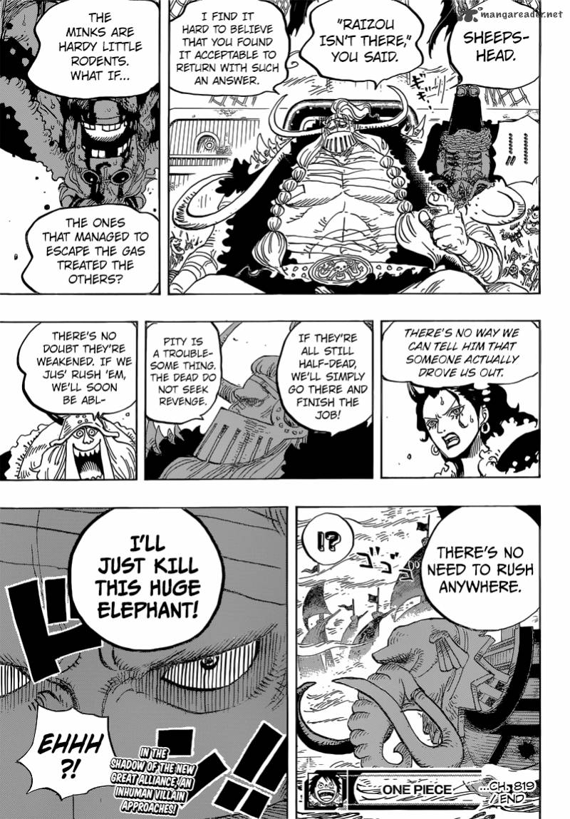Chapter 819 - Momonosuke Heir of the Kouzuki Clan (Image 19)