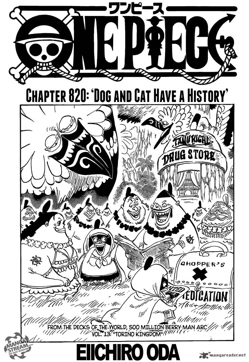Chapter 820 - Dog and Cat Have a History (Image 1)