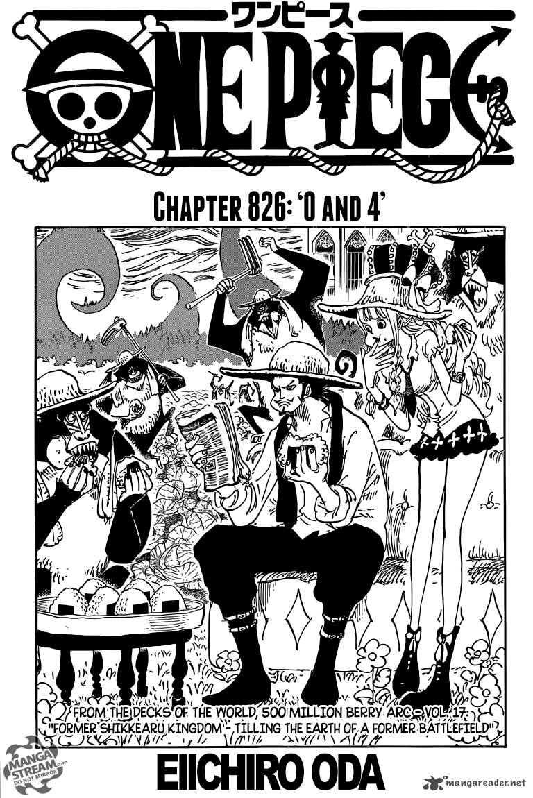 Chapter 826 - 000 and 004 (Image 1)