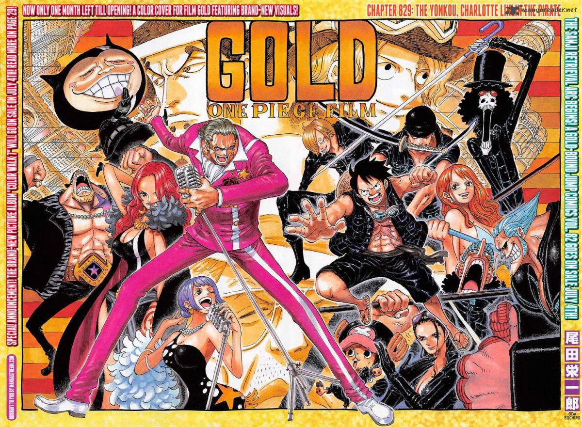 Chapter 829 - The Yonkou Charlotte Linlin The Pirate (Image 2)