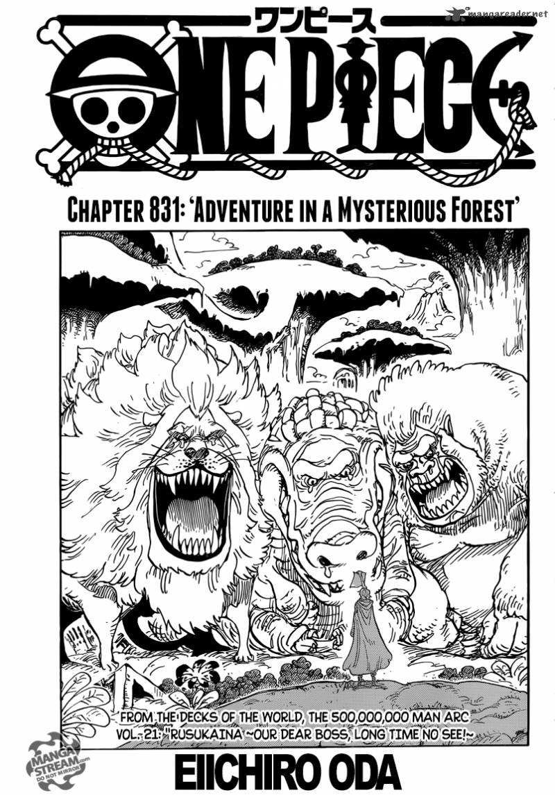 Chapter 831 - Adventure In A Mysterious Forest (Image 1)