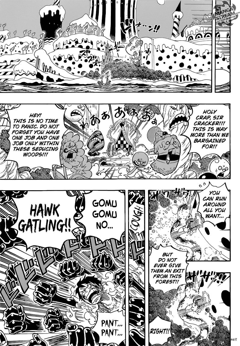 Chapter 837 - Luffy vs Commander Cracker (Image 14)