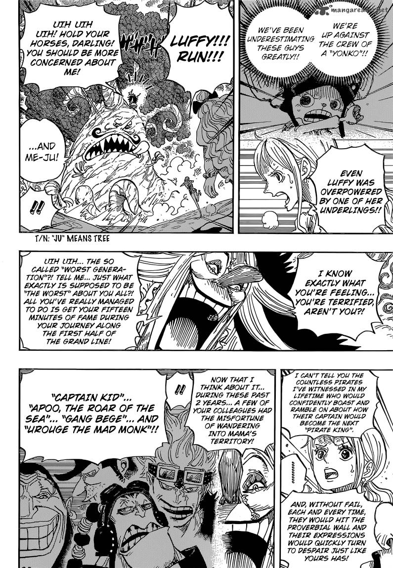 Chapter 837 - Luffy vs Commander Cracker (Image 9)