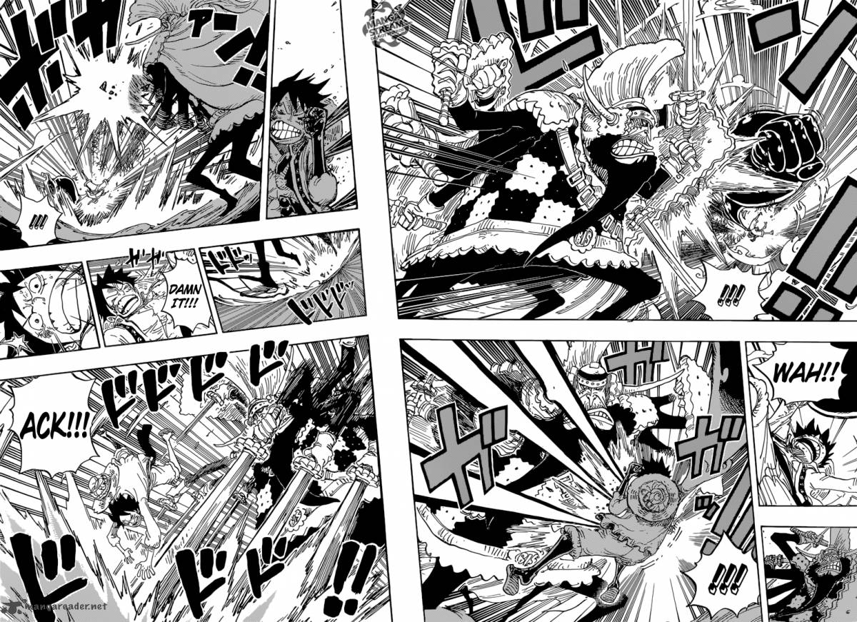Chapter 837 - Luffy vs Commander Cracker (Image 6)