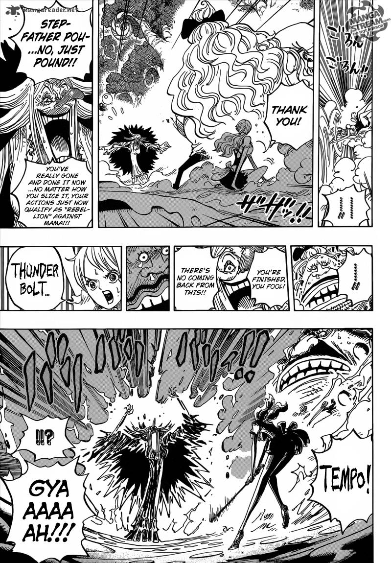 Chapter 837 - Luffy vs Commander Cracker (Image 12)