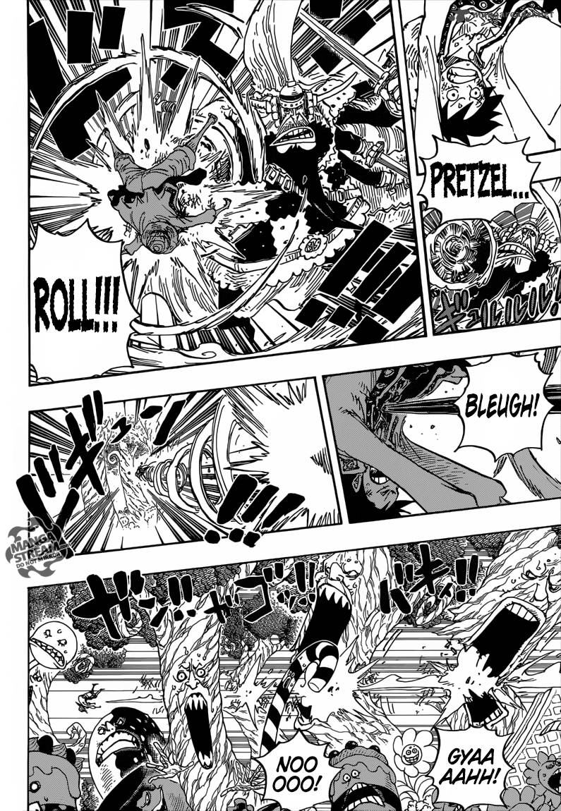 Chapter 837 - Luffy vs Commander Cracker (Image 7)