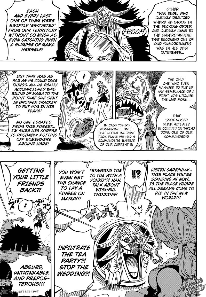 Chapter 837 - Luffy vs Commander Cracker (Image 10)