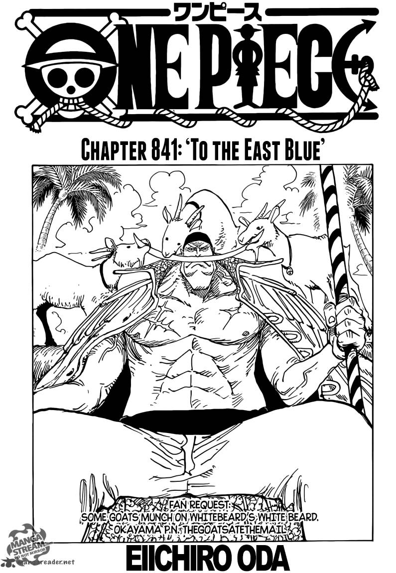 Chapter 841 - To the East Blue (Image 1)