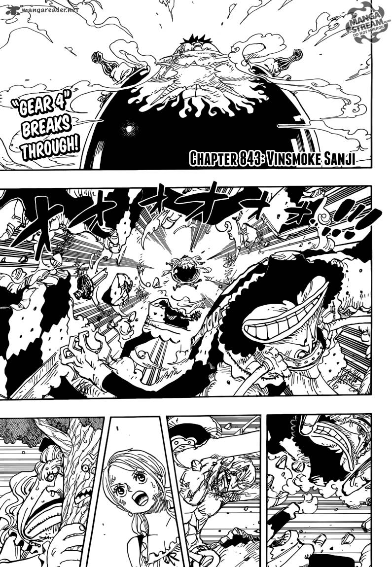 Chapter 843 - Vinsmoke Sanji (Image 1)