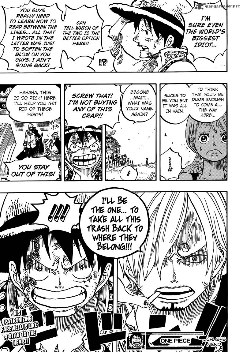 Chapter 843 - Vinsmoke Sanji (Image 19)
