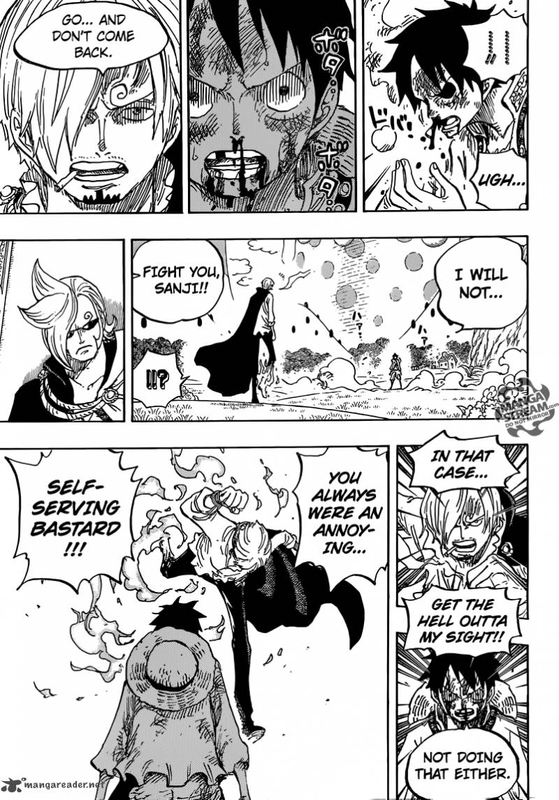 Chapter 844 - Luffy vs. Sanji (Image 9)