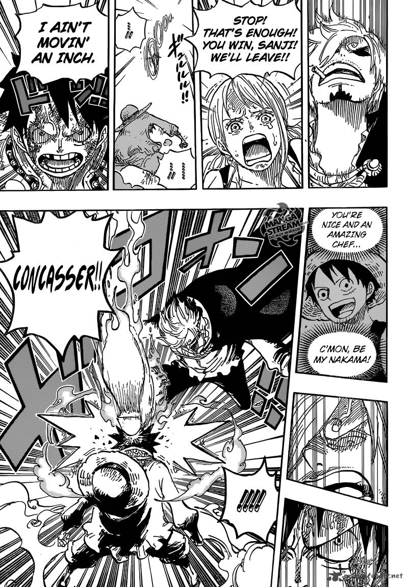 Chapter 844 - Luffy vs. Sanji (Image 13)