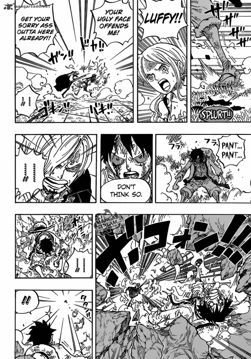 Chapter 844 - Luffy vs. Sanji (Image 12)