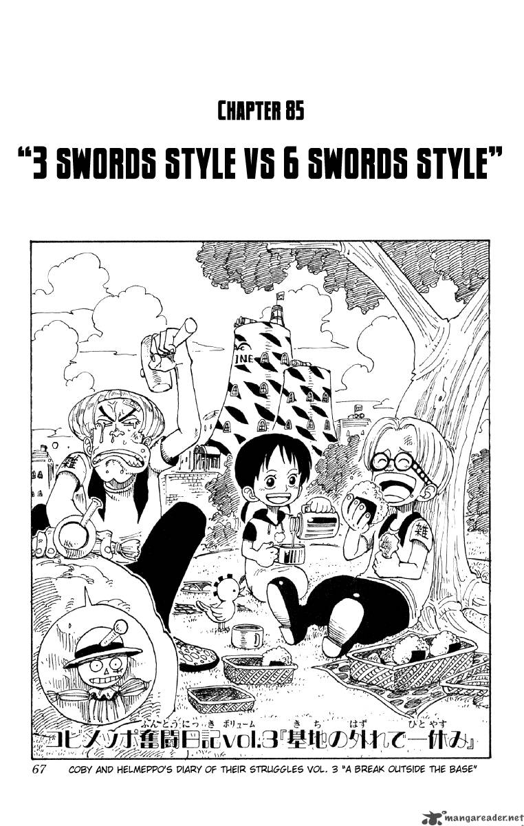 Chapter 85 - Three Swords Vs Six Swords (Image 1)