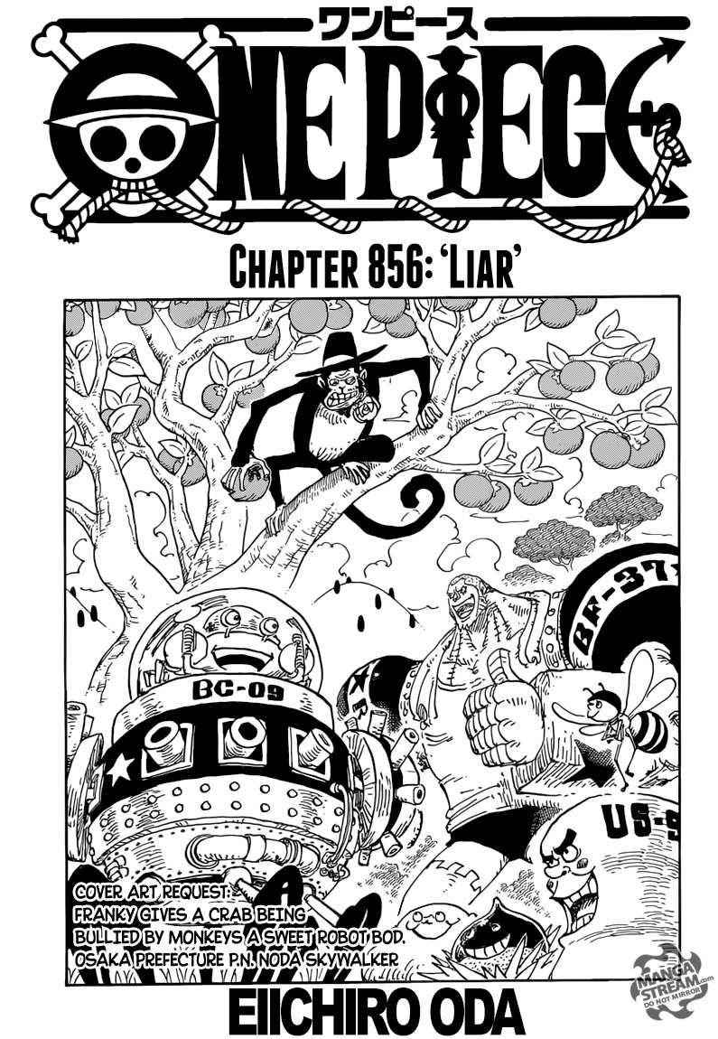 Chapter 856 - Liar (Image 1)