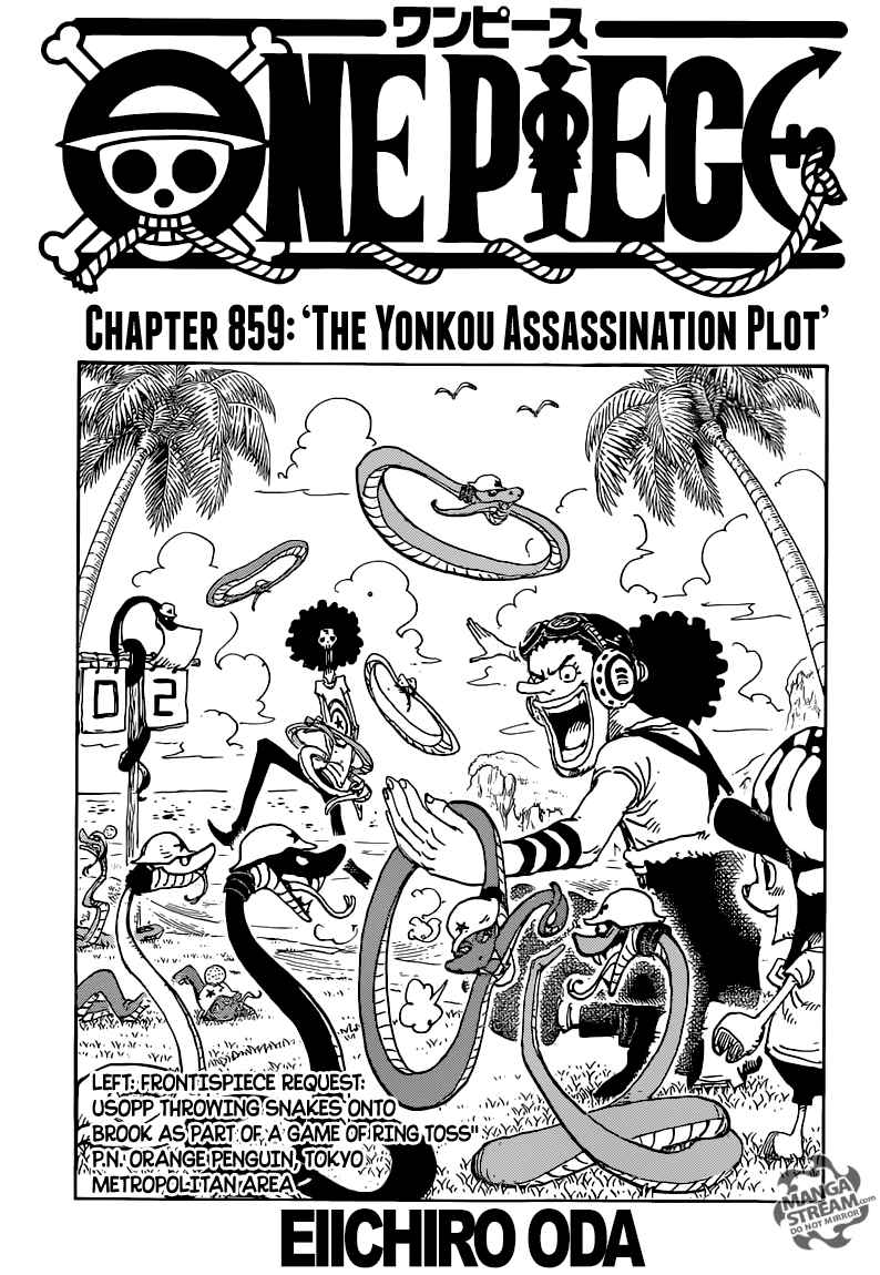 Chapter 859 - The yonkou assassination plot (Image 1)