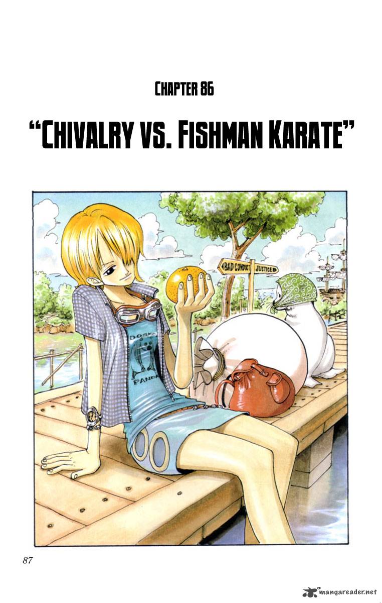 Chapter 86 - Fighter And Karate Merman (Image 1)