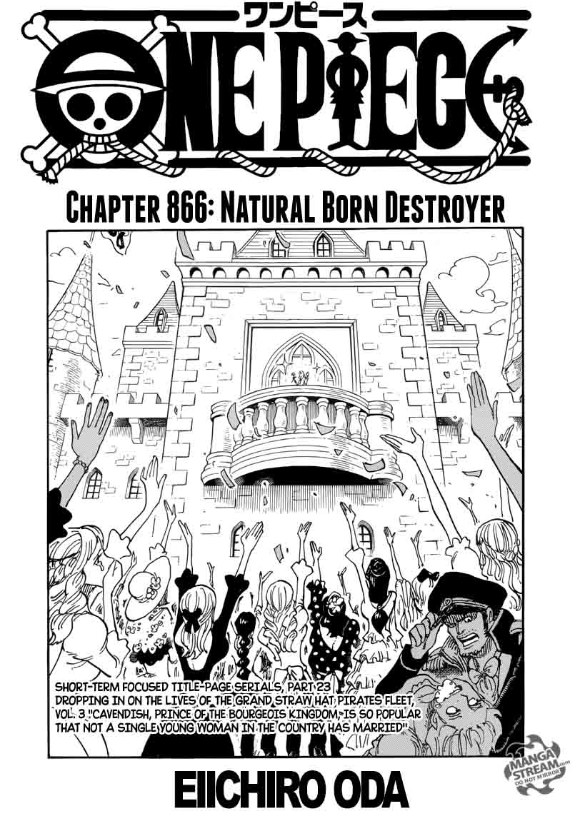 Chapter 866 - Natural Born Destroyer (Image 1)