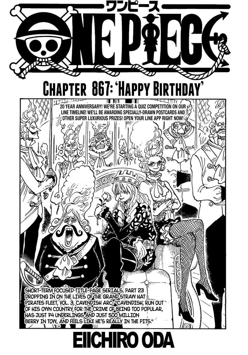 Chapter 867 - Happy Birthday (Image 1)