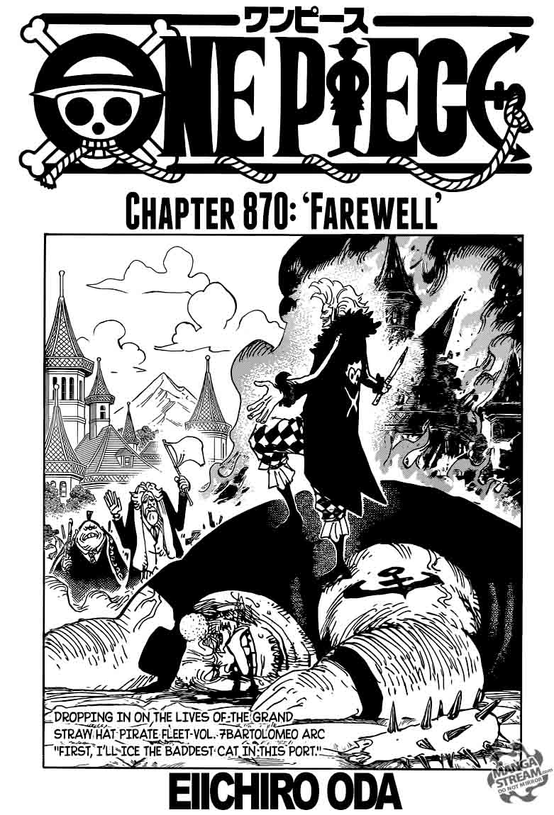 Chapter 870 - Farewell (Image 1)
