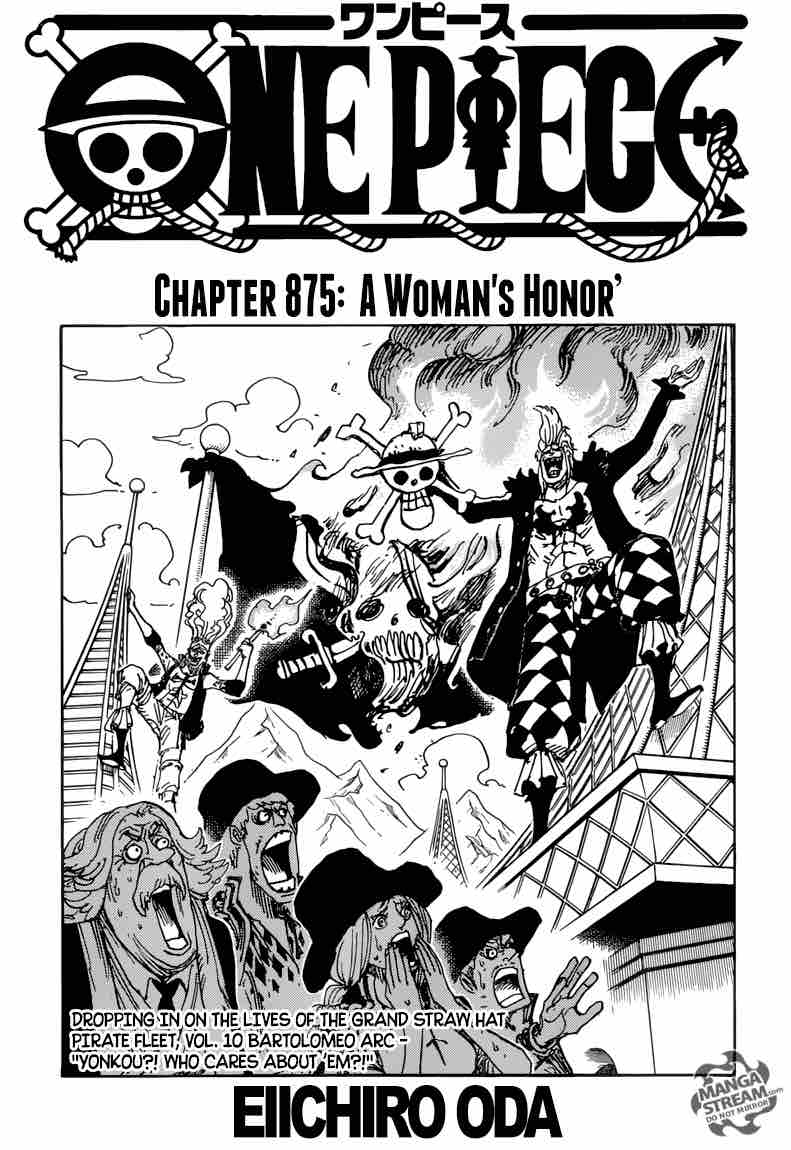 Chapter 875 - A woman's honor (Image 1)