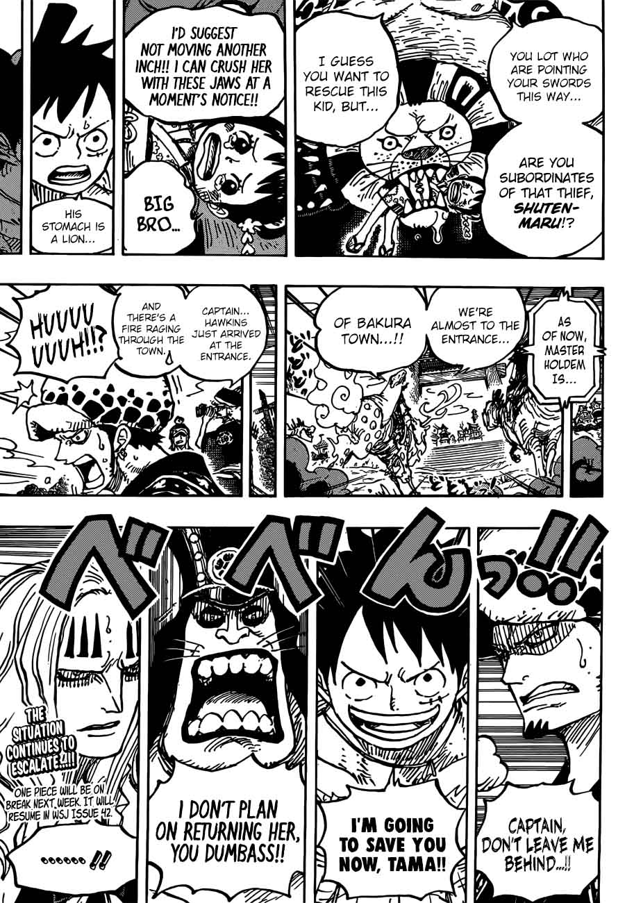 Chapter 916 - A Great Sumo Match in The Wano Country (Image 18)