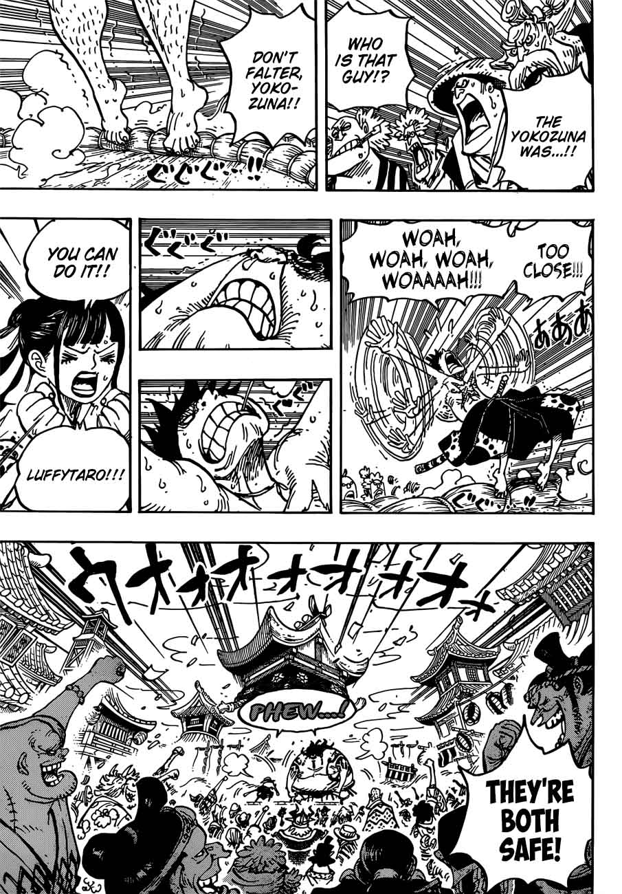 Chapter 916 - A Great Sumo Match in The Wano Country (Image 7)