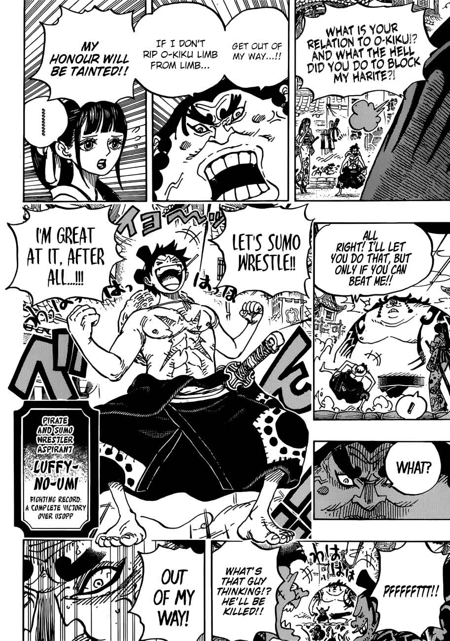 Chapter 916 - A Great Sumo Match in The Wano Country (Image 8)