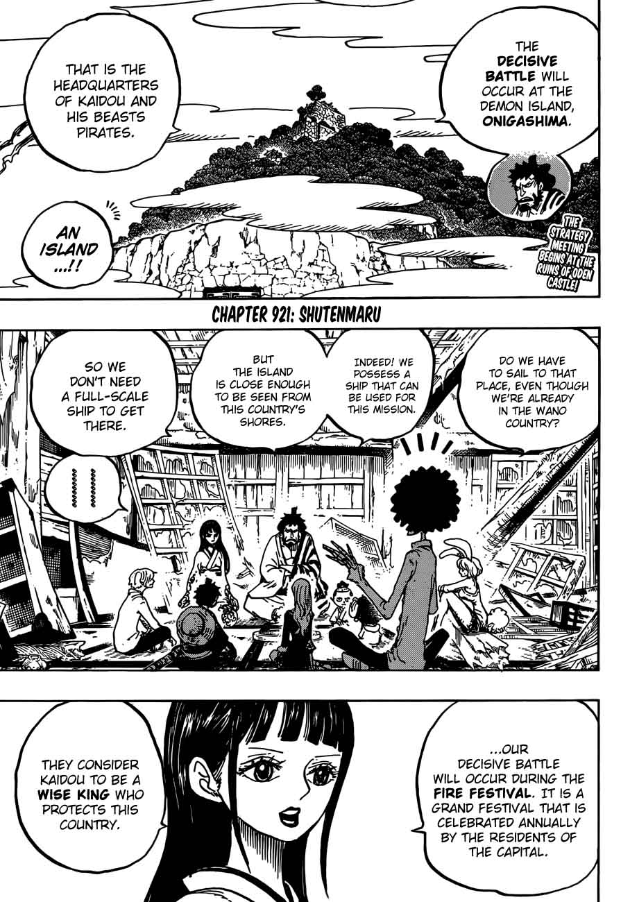 Chapter 921 - Shutenmaru (Image 3)