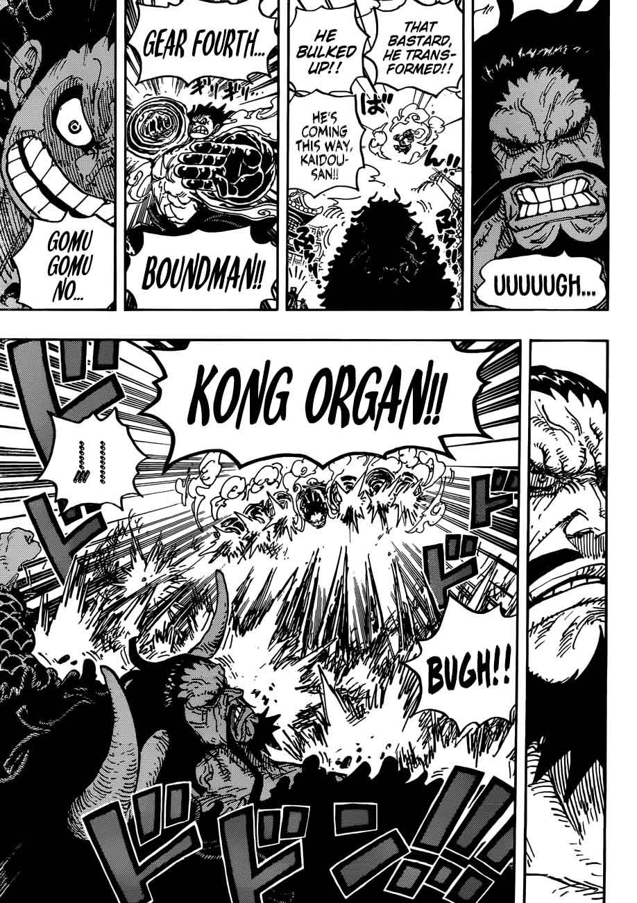 Chapter 923 - Emperor Kaidou vs Luffy (Image 11)