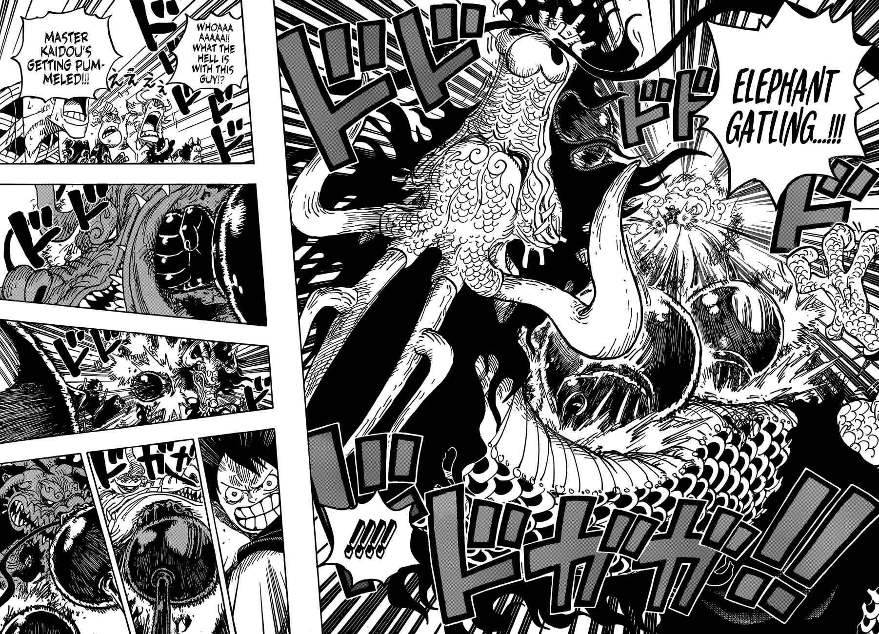 Chapter 923 - Emperor Kaidou vs Luffy (Image 9)