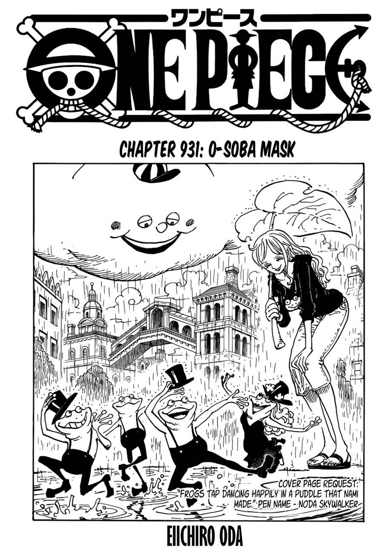 Chapter 931 - O-Soba Mask (Image 1)