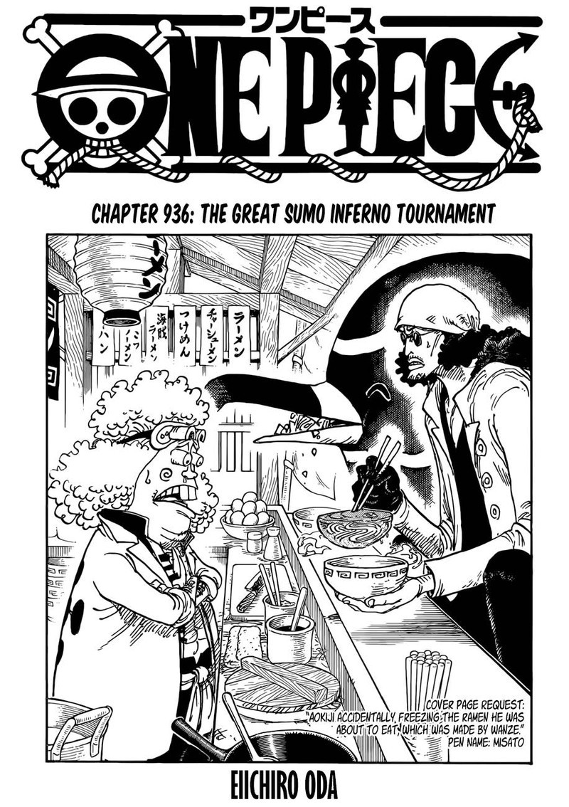 Chapter 936 - The Great Sumo Inferno Tournament (Image 1)