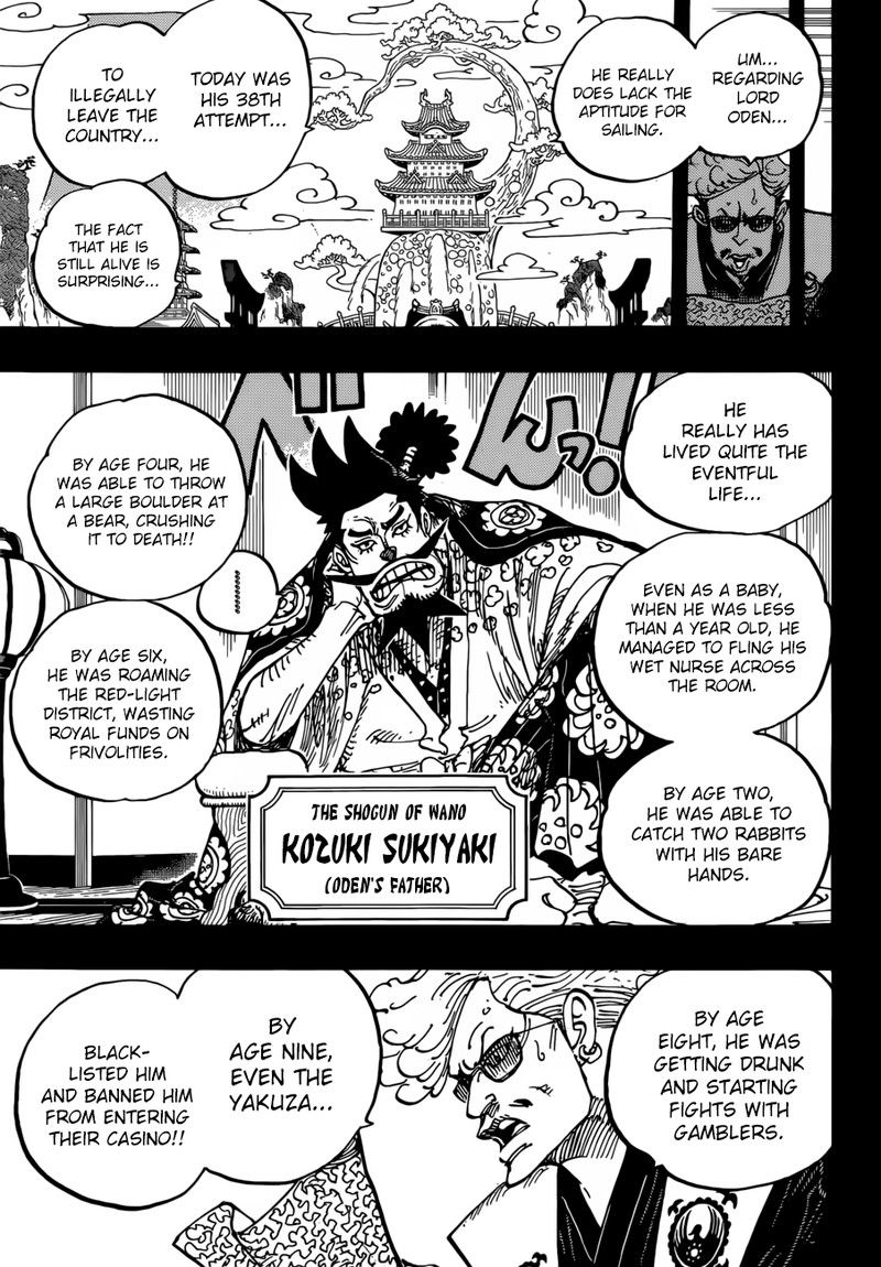 Chapter 960 - Kozuki Oden Takes the Stage (Image 7)
