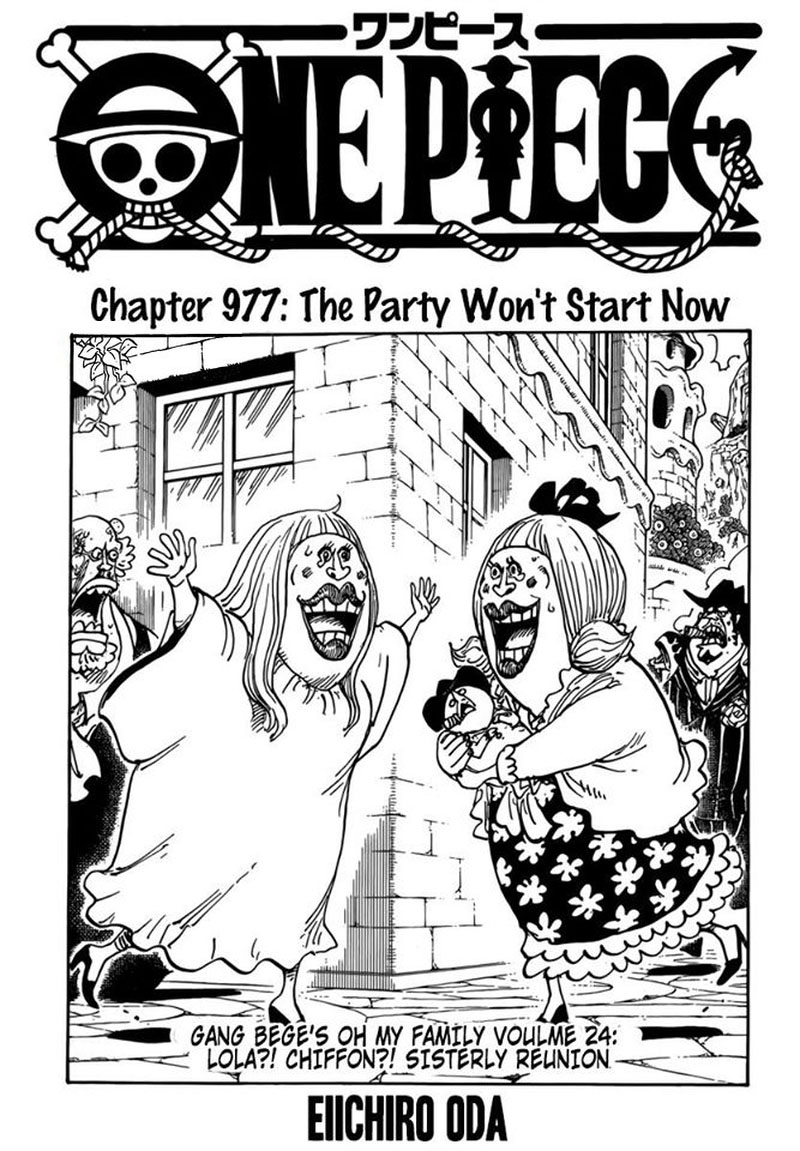 Chapter 977 - The Party Won't Start Now (Image 1)