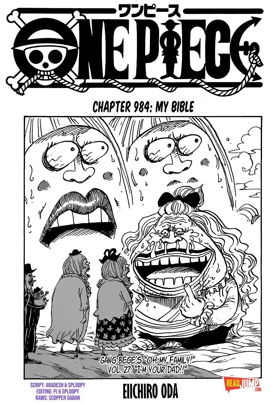 Chapter 984: My Bible (Image 1)