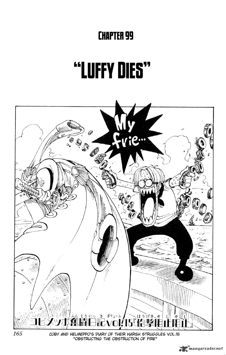 Chapter 99 - Luffys Last Words (Image 1)